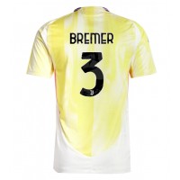 Juventus Gleison Bremer #3 Bortatröja 2024-25 Kortärmad